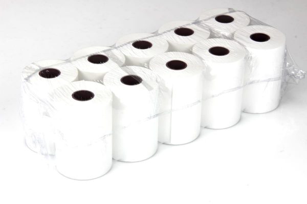 Papierowe rolki termiczne 57mm/25m